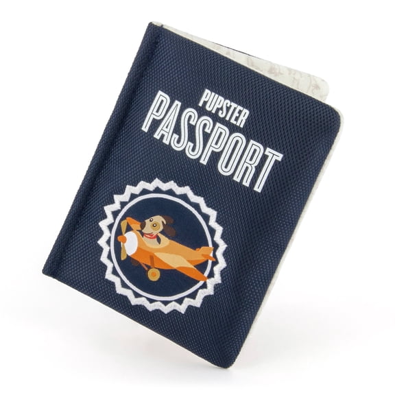 Globetrotter Collection: Pupster Passport Pet Chew Toy