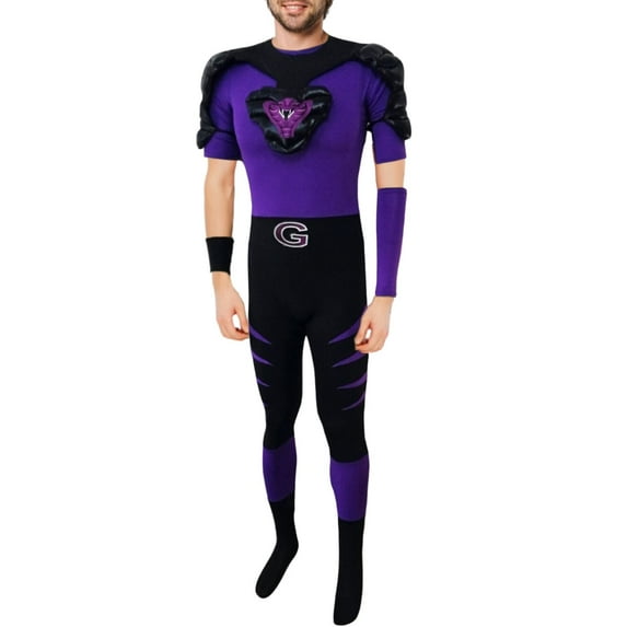 Globo Gym Purple Cobras Costume Dodgeball Movie White Goodman Outfit Group Team