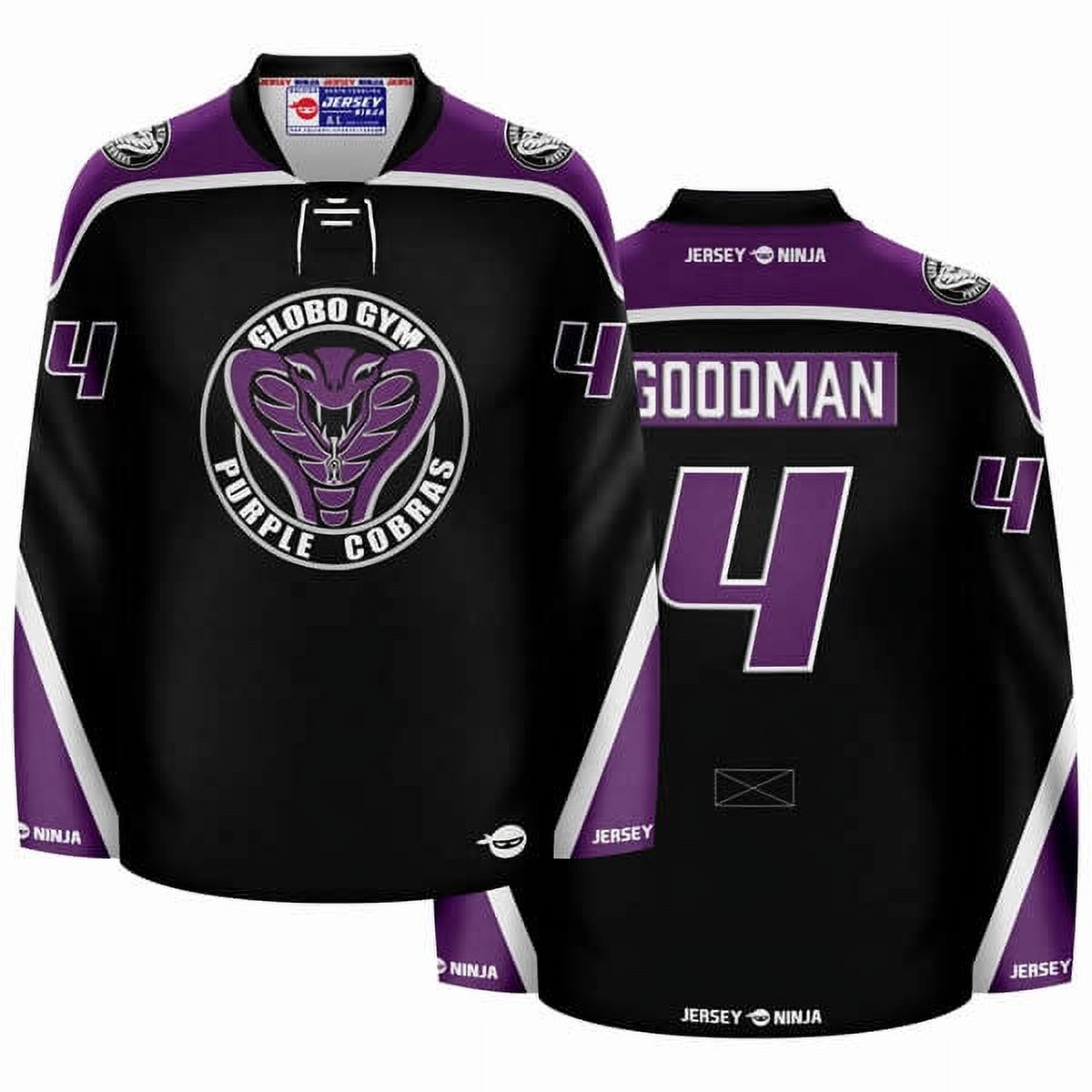 Globo Gym Purple Cobras Hockey Jersey