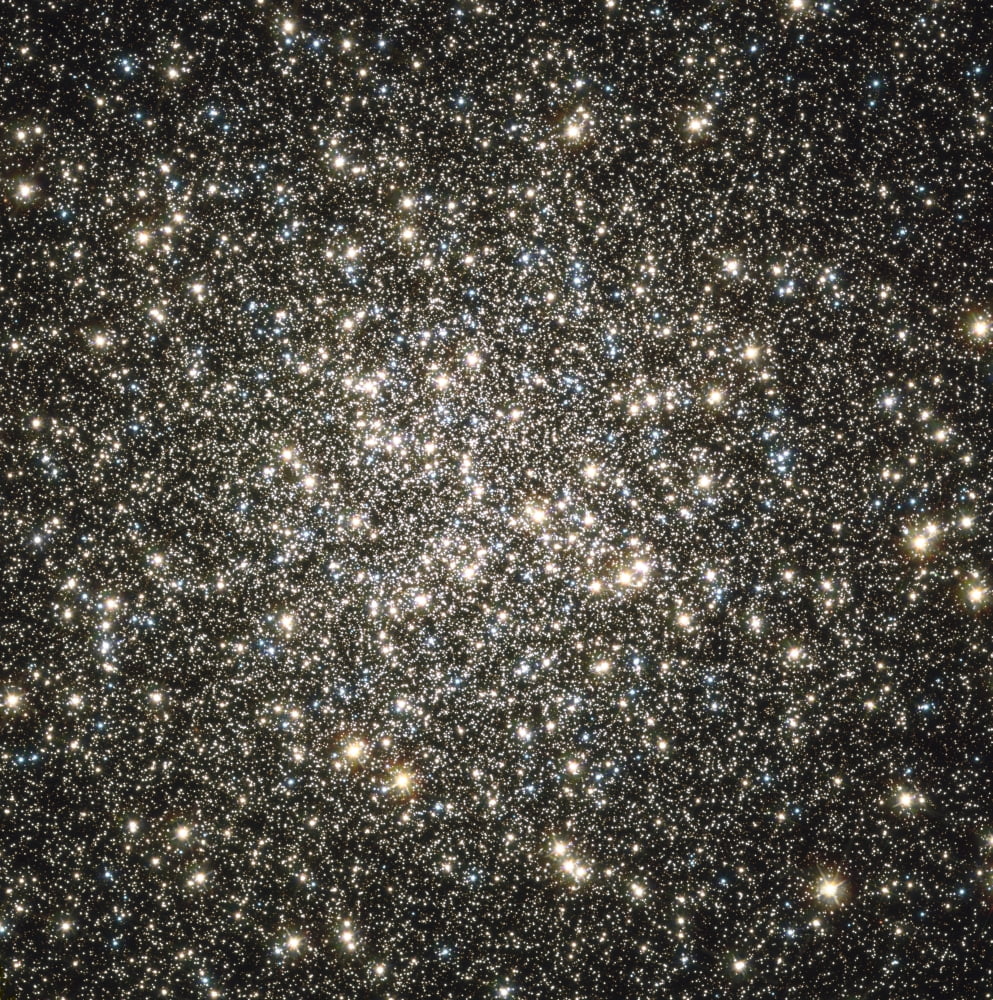 Globular cluster M13 Canvas Art - Stocktrek Images (28 x 29)