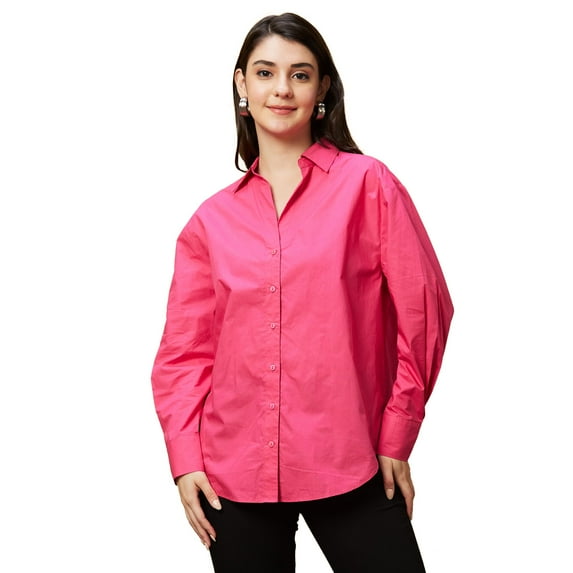 Globus Women Pure Cotton Shirt Style Top