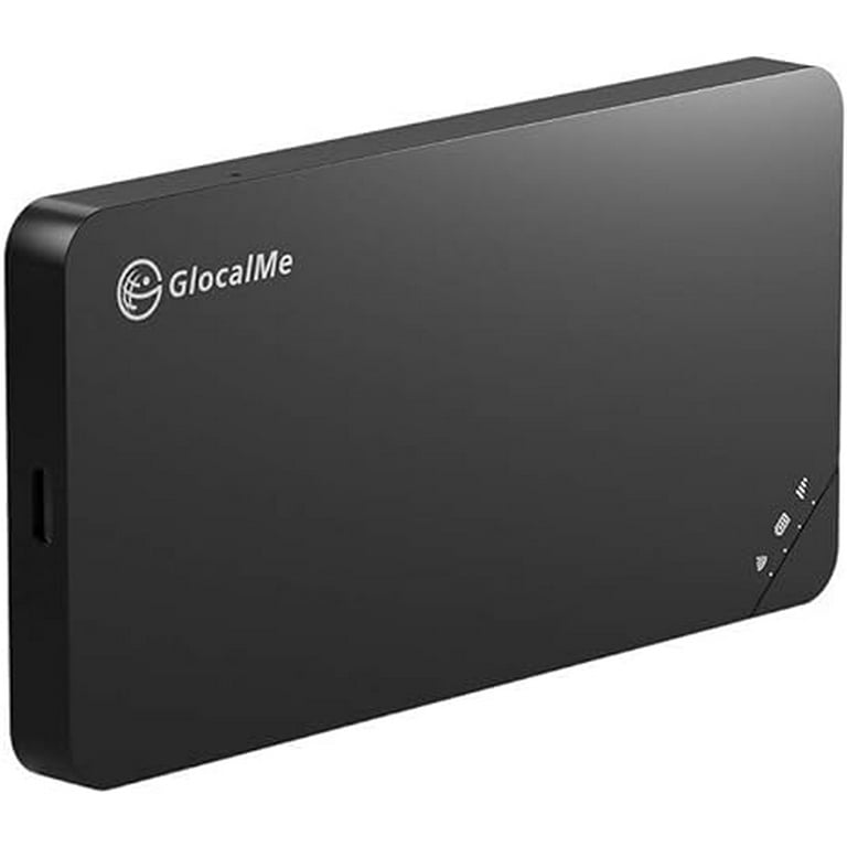 GlocalMe U3 Small Internet Device, Portable WIFI Hotspot for Travel, High  Speed with US 8GB & Global 1GB Data - Black - Walmart.com