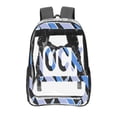 thumbnail image 1 of Glock Transparent Backpack Fashion Travel Backpack Laptop Backpack 16ch, 1 of 7