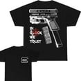 thumbnail image 1 of Glockk T-shirt D.R.G, IN GLOCKk WE TRUST T-shirt D.R.G, Double Side , For Her -, 1 of 2