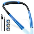 thumbnail image 1 of Glocusent Book Light, 3-Color & 6-Brightness Reading Light, Bendable Neck Light, Long Lasting Rechargeable Lamp, Perfect Book Light for Reading in Bed, Knitting, Camping, Repairing, Book Lovers Gifts, 1 of 7