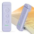 thumbnail image 1 of Glocusent USB Rechargeable Book Light for Reading in Bed, Portable Clip-on LED Reading Light, 3 Amber Colors & 5 Brightness Dimmable, Compact & Long Lasting, Perfect for Book Lovers, Kids, 1 of 9