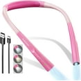 thumbnail image 1 of Glocusent Upgraded LED Neck Reading Light, Book Light for Reading in Bed, 30-min Timer, 3 Colors & 3 Brightness Adjustable, Rechargeable & Long Lasting, Perfect for Reading, Knitting, 1 of 12