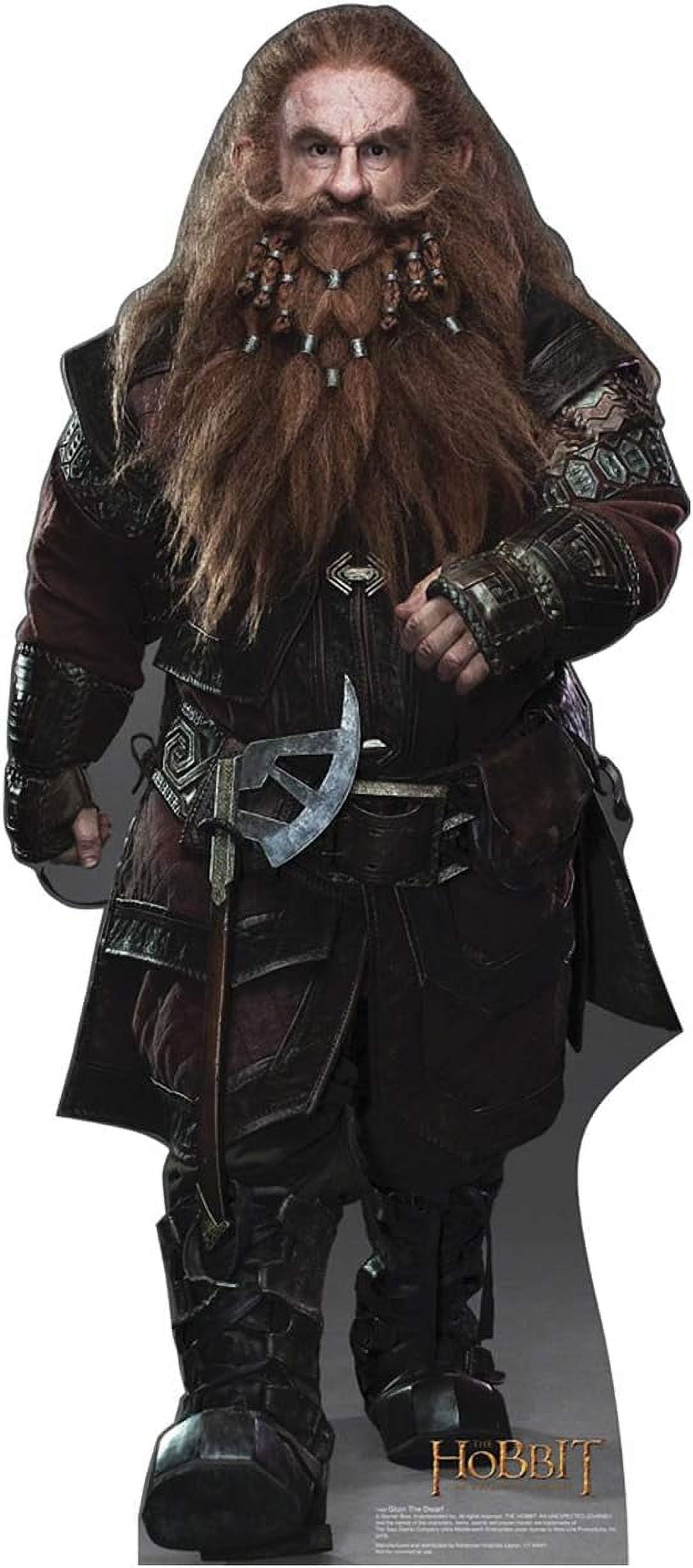 Gloin The Dwarf Life Size Cardboard Cutout Standup The Hobbit