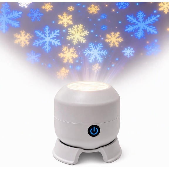 Glomas Christmas Projector, Indoor USB Touch Control Light Projector