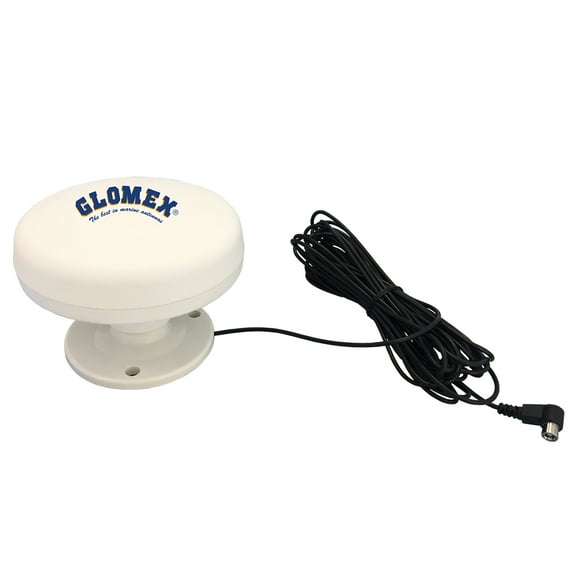 Glomex RS100 Low-Profile Marine Satellite Radio Antenna W/Mount