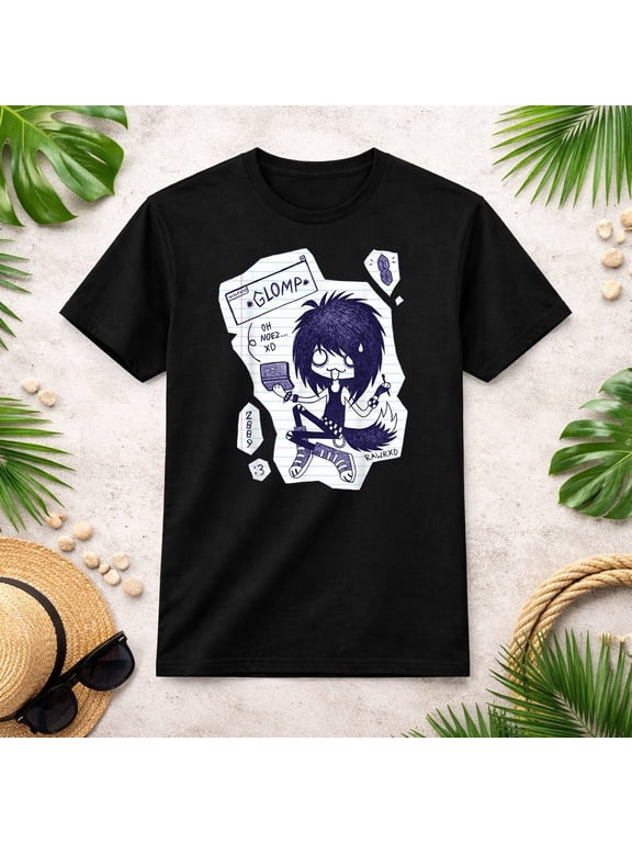 Glomp XD - Scenecore Emo Vintage T-Shirt Size S-4XL