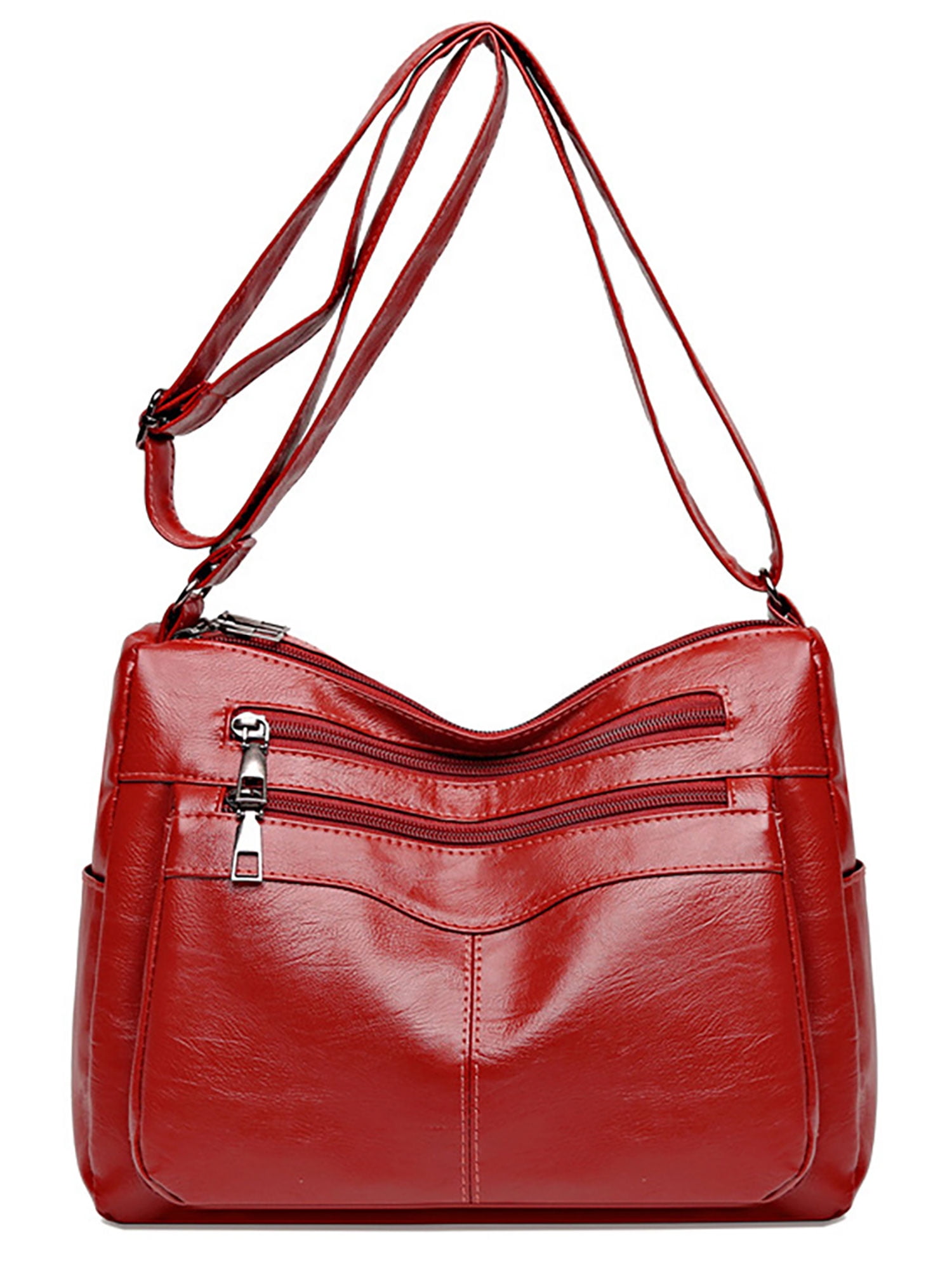 Glonme Ladies Crossbody Bag Messenger Shoulder Bags Multi Pockets