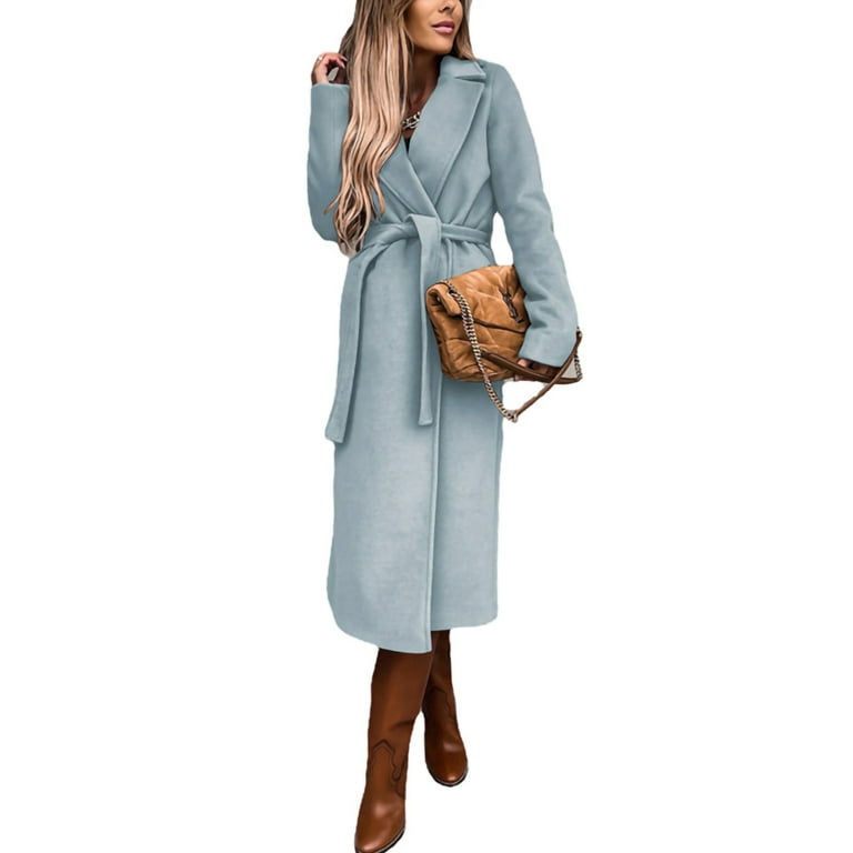 Calf length coat womens sale