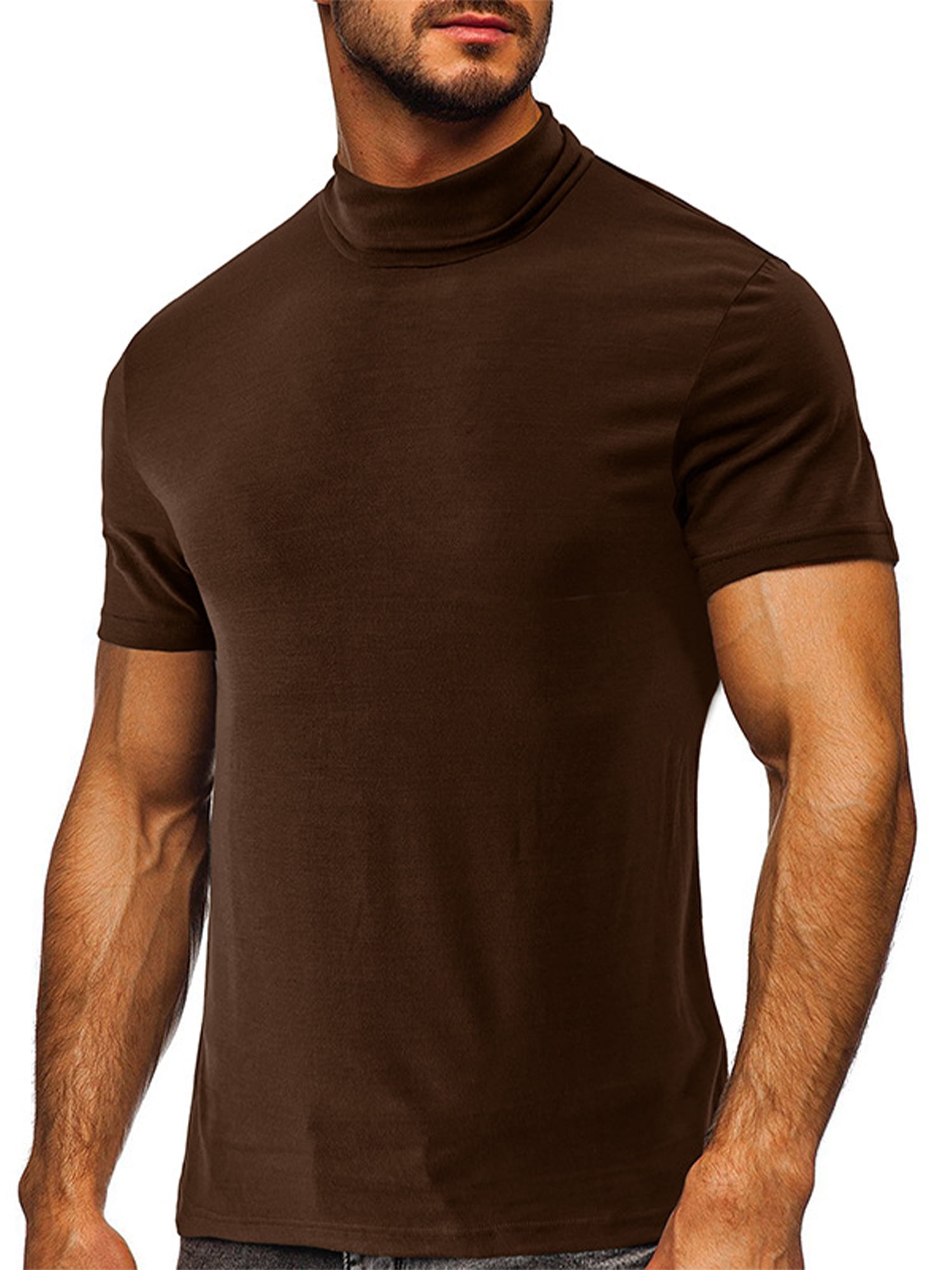 High neck top summer shirts