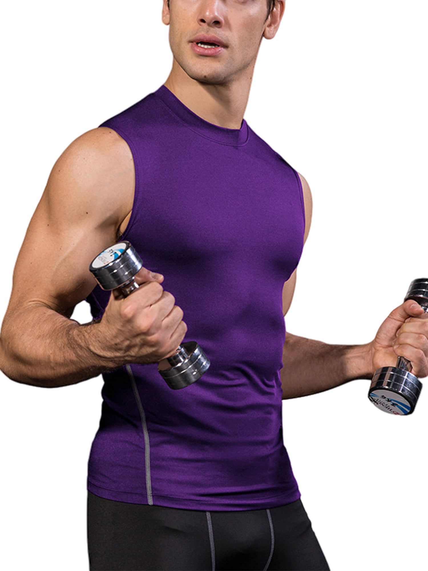 purple muscle shirts