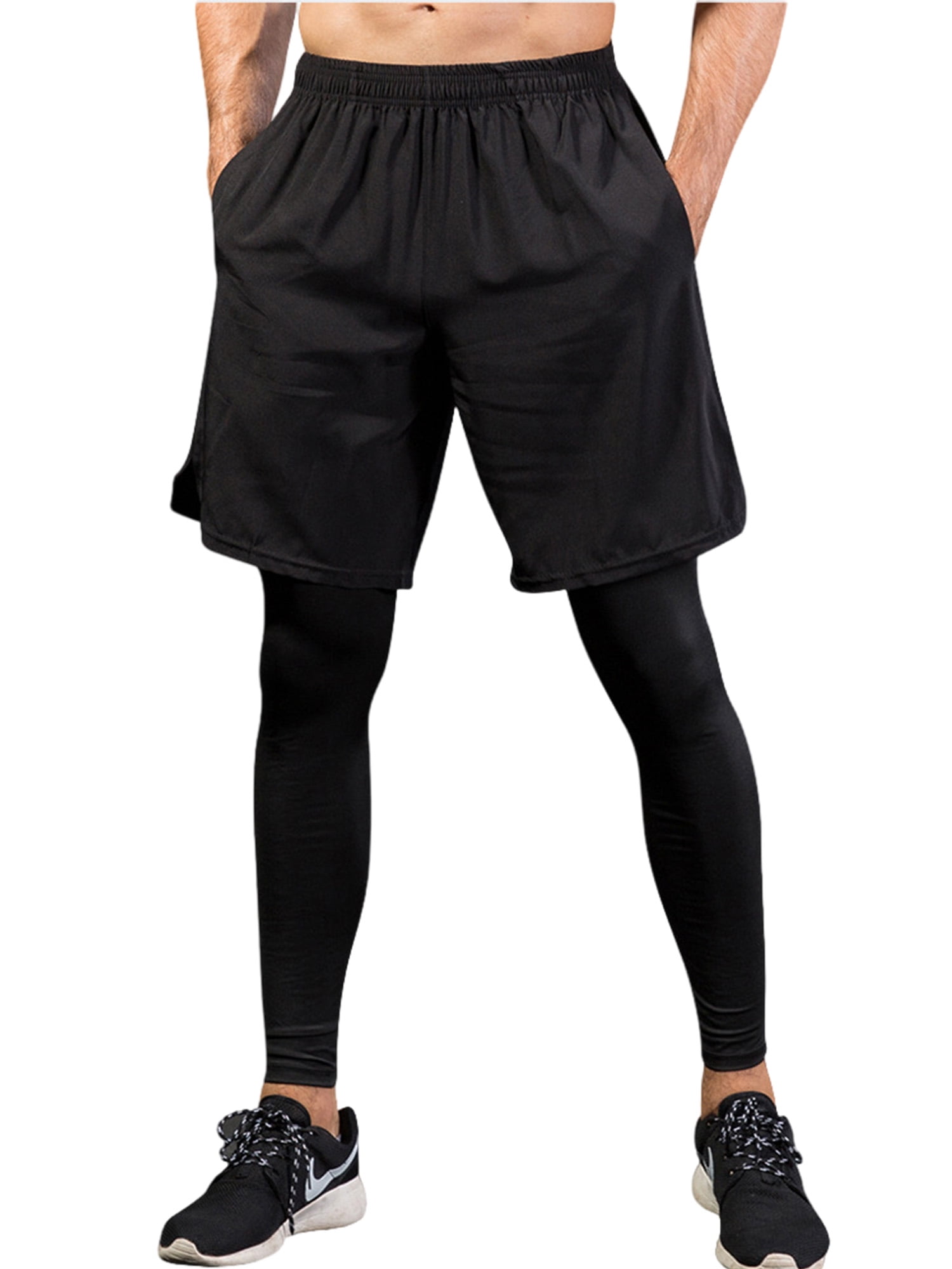 Compression pants hotsell under shorts