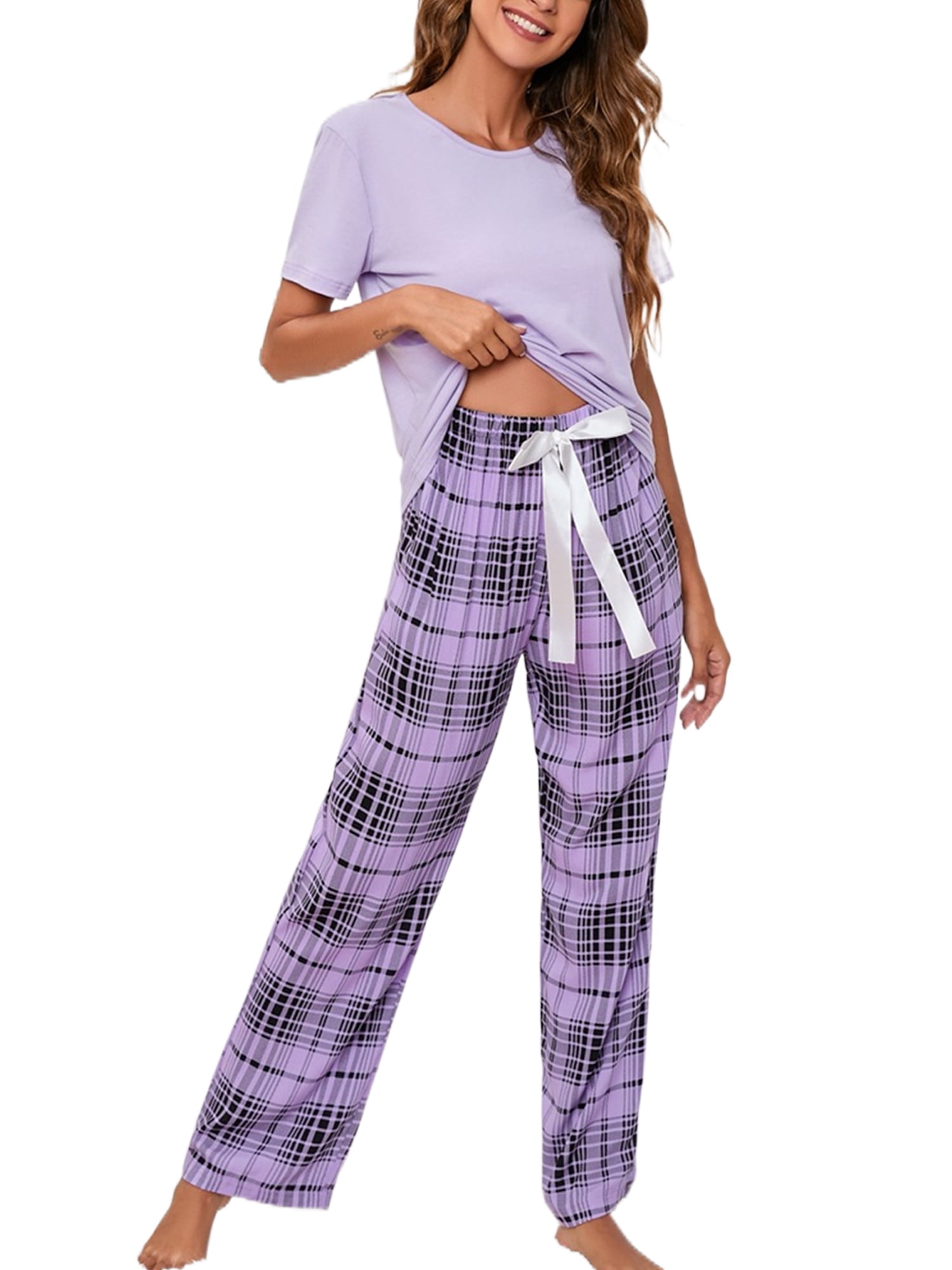 Glonme Summer Loungewear for Women Loose Dailywear Nightwear