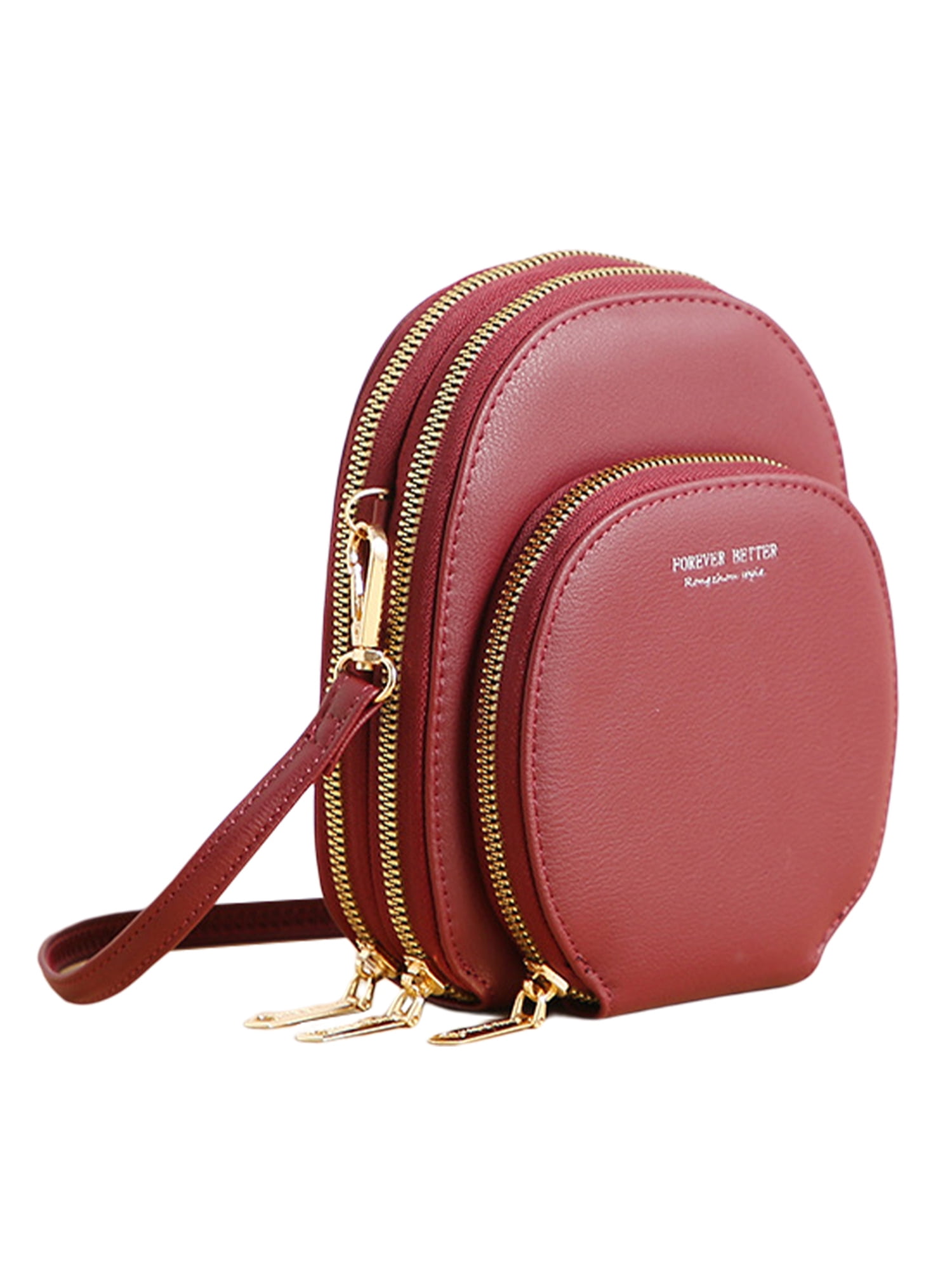 Glonme Women Wallet Designer Cell Phone Purse Shoulder Bag PU