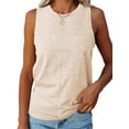 thumbnail image 1 of Glookwis Women Casual Loose Tank Tops Fashion Summer Sleeveless Vest T Shirts, 1 of 2