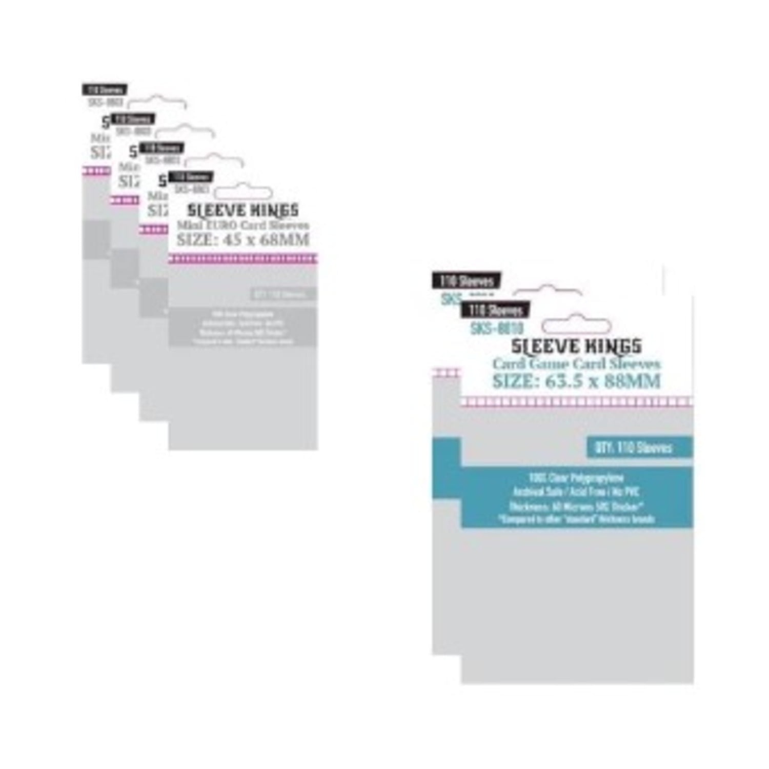 gloomhaven card sleeves size Gloomhaven: Jaws of the Lion Compatible Sleeve Bundle main image 1