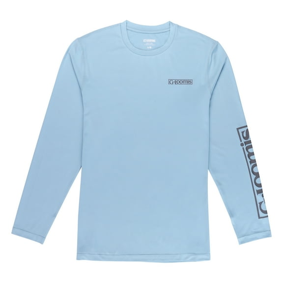 Gloomis Fishing G. Loomis Long Sleeve Performance Tee - Blue, MD [GTEESUNLSMBL]