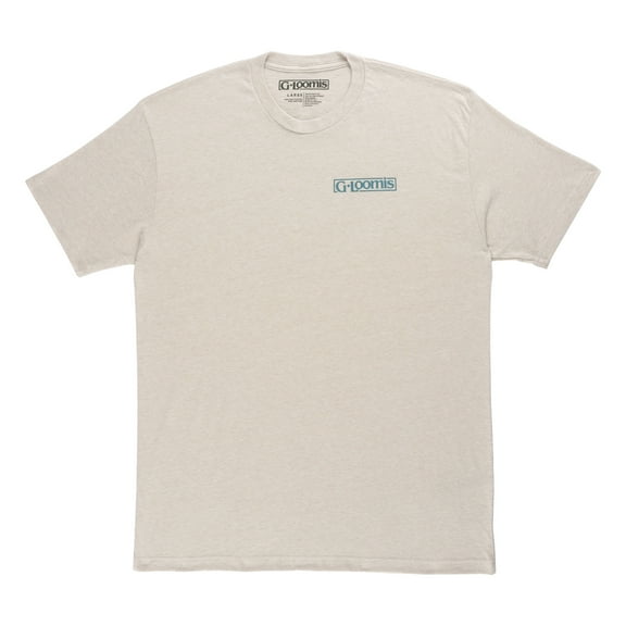 Gloomis Fishing G. Loomis Short Sleeve Graphic Tee - Creme, SM [GGRAPHTEESSSCM]