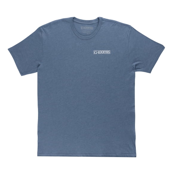 Gloomis Fishing G. Loomis Short Sleeve Logo Tee - Blue, SM [GLOGOTEESSSBL]