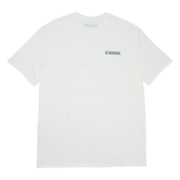 Gloomis Fishing G. Loomis Short Sleeve Logo Tee - White, 2X [GLOGOTEESS2XWH]