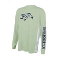 thumbnail image 1 of Gloomis Fishing Gloomis Long Sleeve Tech Tee - Sage, MD [GTEEVAPLSMGR], 1 of 2