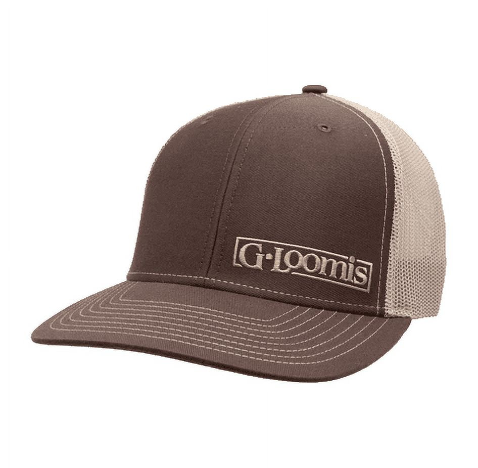 Gloomis Fishing Trucker Hat - Brown, One Size Fits Most [GHATTRUCKERBRN]