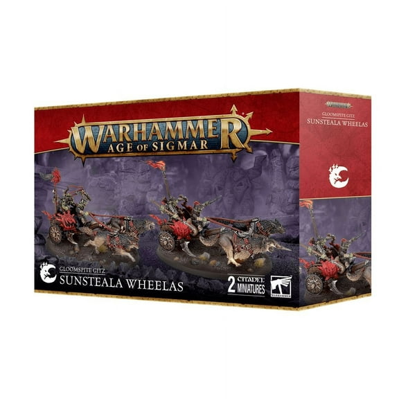 Games Workshop - Warhammer Age of Sigmar - Gloomspite Gitz - Sunsteala Wheelas