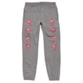 thumbnail image 1 of Gloomy Bear Character Print Athletic Heather Gray Sleep Pants-XXL, 1 of 3