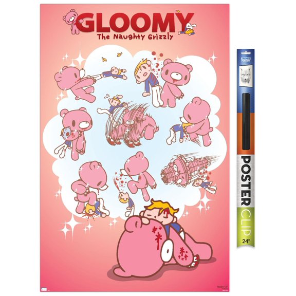 Gloomy Bear - Dreaming Wall Poster, 22.375" x 34"
