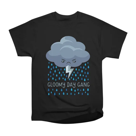 Gloomy Day Gang T-Shirt Tee Gift For Him Merch For Her Apparel For Friend