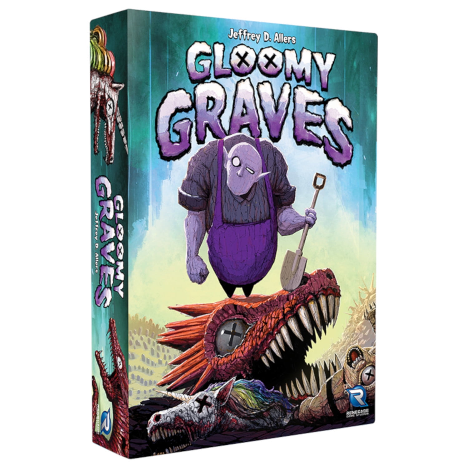 Gloomy Graves Strategy Card Game, by Renegade Game Studios - Walmart.com