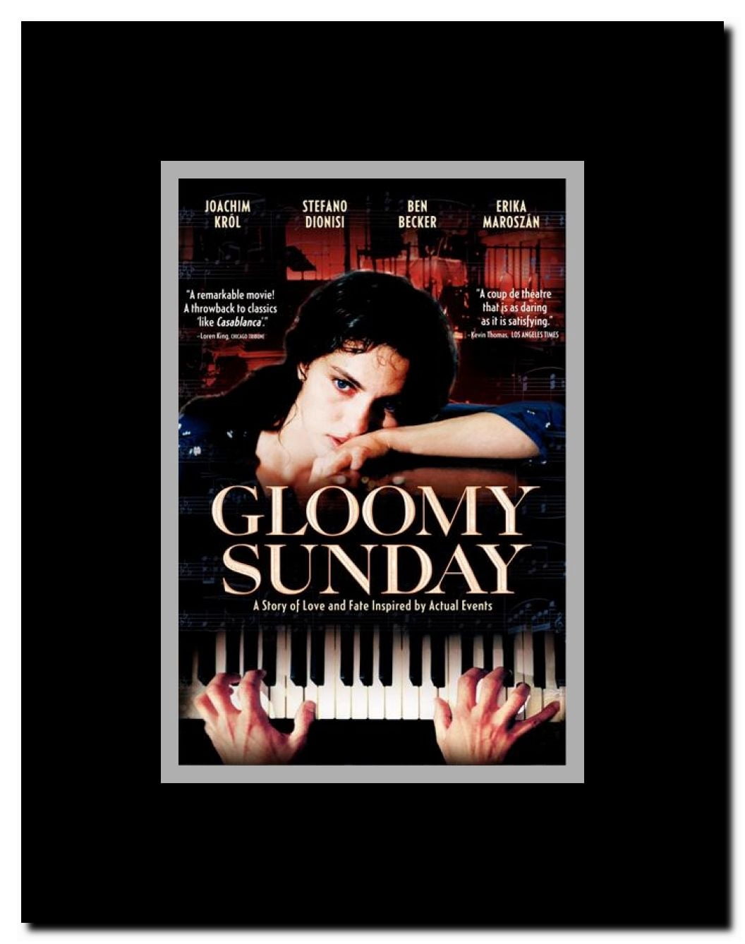 Gloomy Sunday Framed Movie Poster