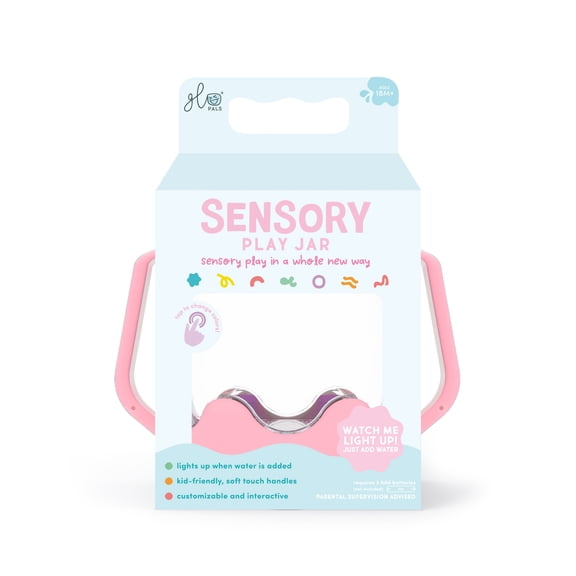 Glopals Pink Sensory Jar