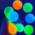 thumbnail image 1 of Glorbs - Glorbs Balls, 8 Pack Glorbs Sticky Balls for Ceiling & Wall, Glow in The Dark Sticky Stress Balls (8 Pack), 1 of 6