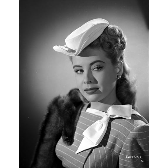 Gloria DeHaven posed in A Portrait White Photo Print (24 x 30)