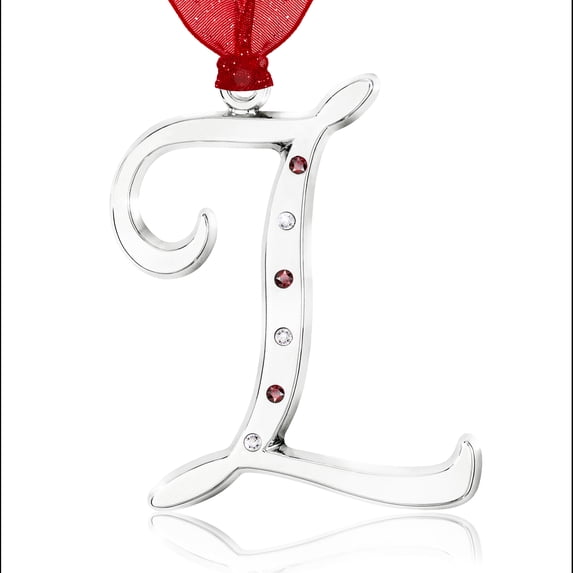 Gloria Duchin Personalized Christmas Initial Ornament - L - Walmart.com