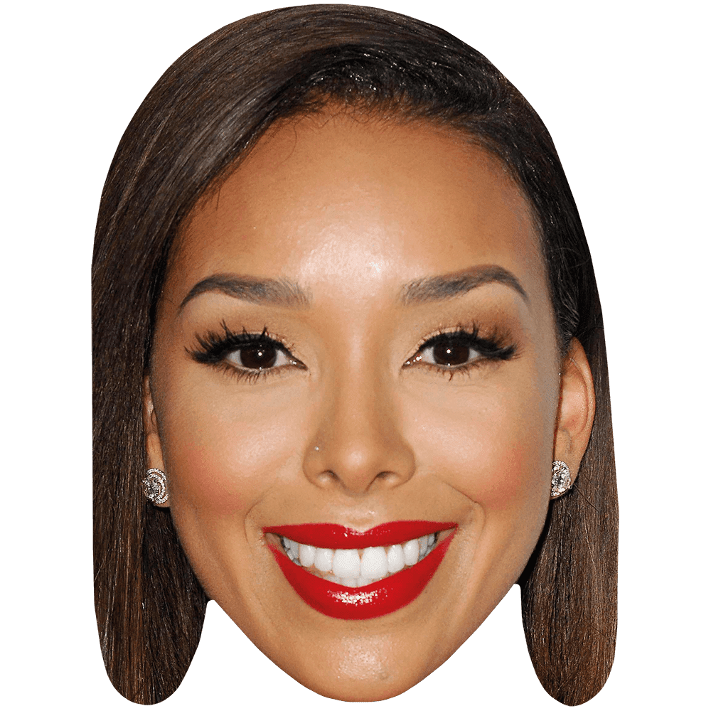 Gloria Govan (Smile) Celebrity Mask, Flat Card Face, Fancy Dress Mask