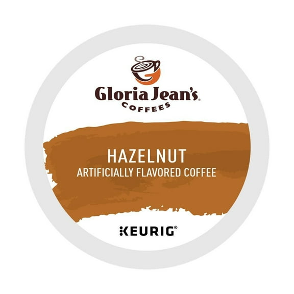 Gloria Jean's Coffees HAZELNUT -- 2 Boxes of 24 K-Cups for Keurig Brewers