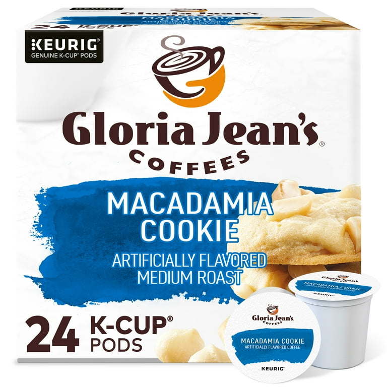 Gloria Jeans Macadamia Cookie Flavored Single Serve K-Cup Pods - Main Image