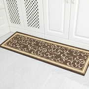 Gloria Kitchen Rug Runner Non-Skid Runner Kitchen Mat for floor Non-Slip Rug for Kitchen Floor with Rubber Backing Entryway Hallway Floor Mat (2' x 7')
