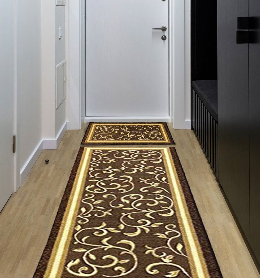 Gloria Kitchen Rug Runner Set 2 Piece NonSlip Kitchen Mat Runner