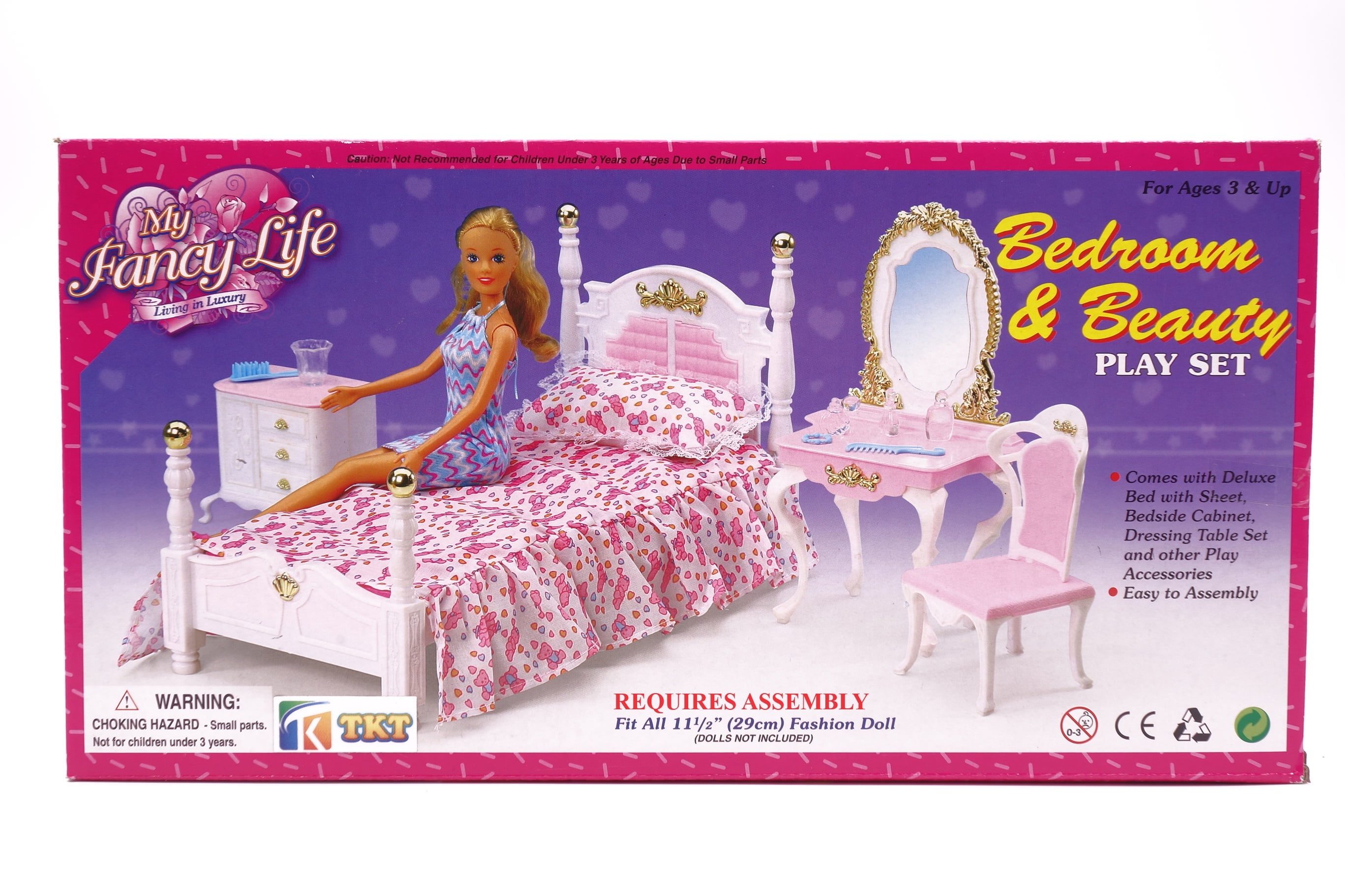 Juego de muebles Gloria Dollhouse Dormitorio y Bolivia Ubuy - Main Image
