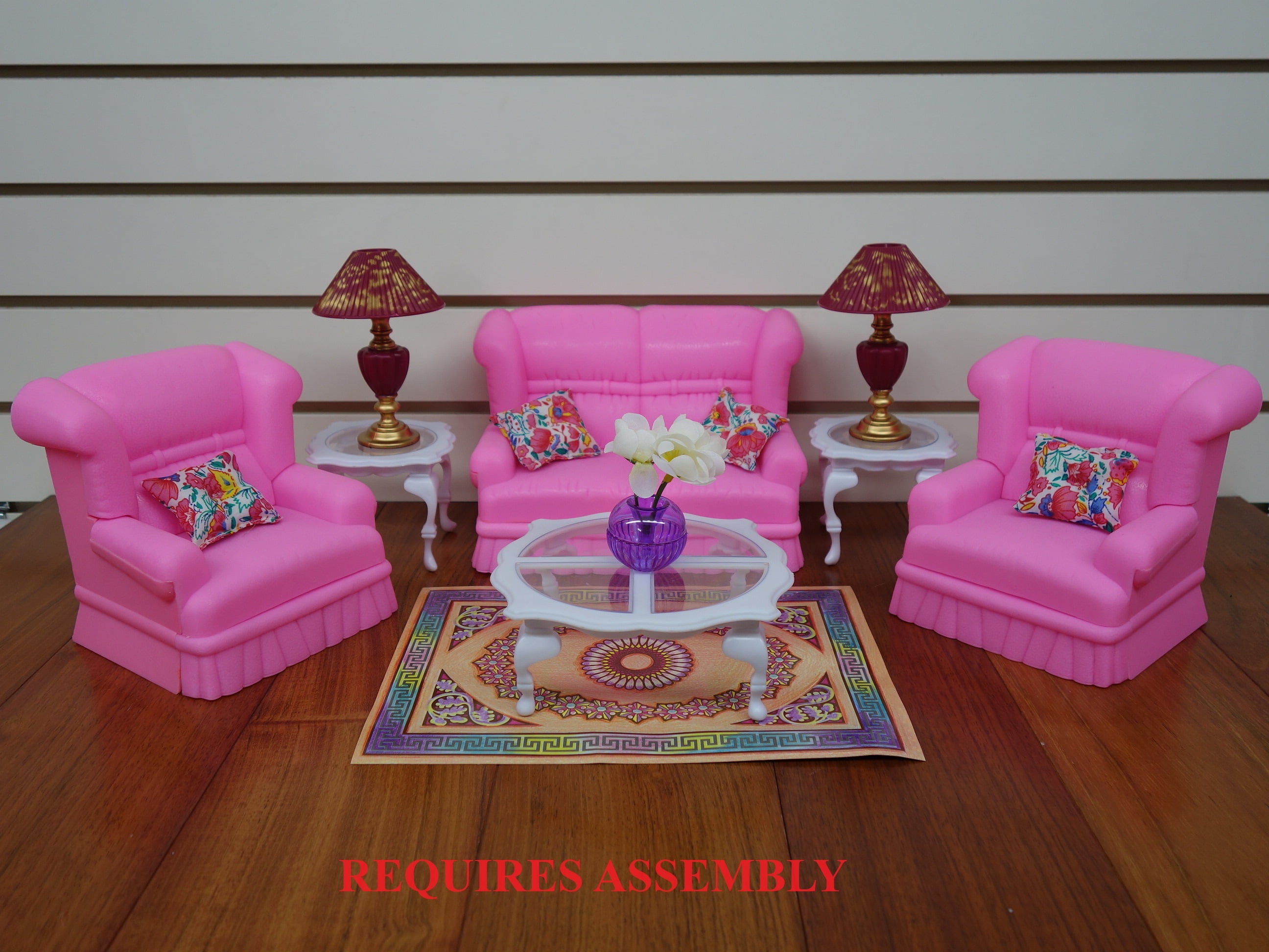 Living Room Muebles Para Casa De MuÃ±ecas Barbie Muebles De MuÃ