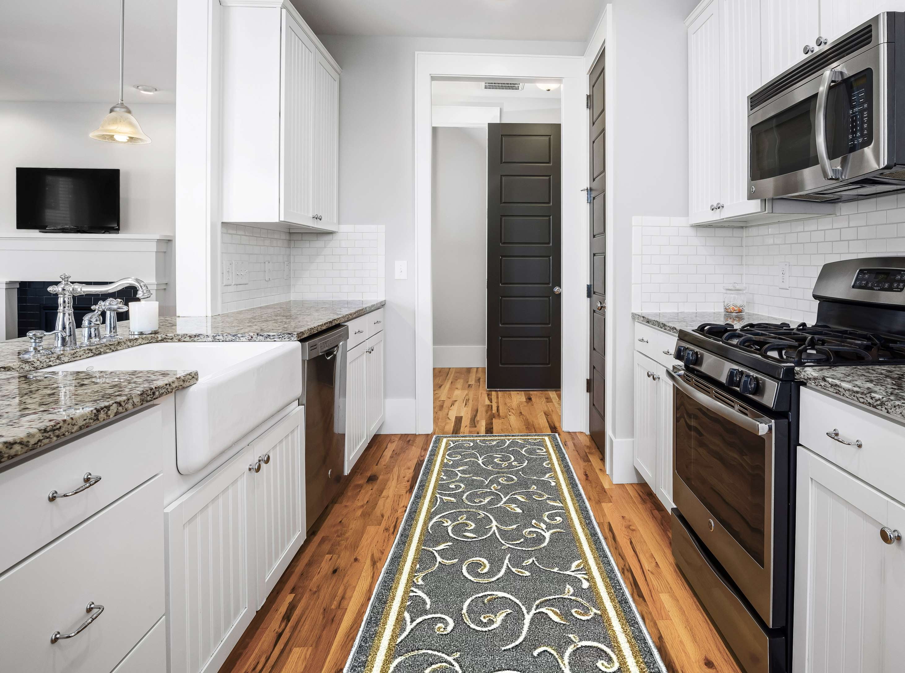 Gloria Non Slip Rubber Back Kitchen Rug Kitchen Runner Kitchen Mat Anti