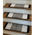 thumbnail image 1 of Gloria Non Slip Washable Carpet for stairs Indoor Stair Runner Mat - Stair Treads Set of 7, 1 of 6