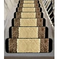 thumbnail image 1 of Gloria Non Slip Washable Carpet for stairs Indoor Stair Runner Mat - Stair Treads Set of 7, 1 of 6